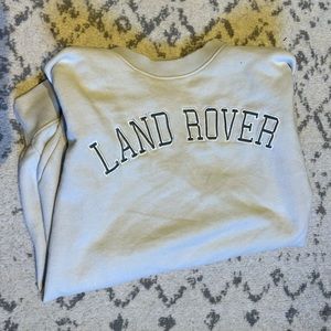 Land rover crewneck